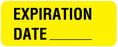 Medical Labels - Expiration Label, 2-1/4" x 7/8"
