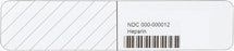Medical Labels - Thermal Transfer Printer Flag, 3-15/16" x 3/4"