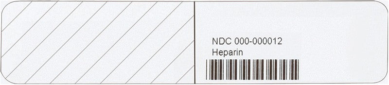Medical Labels - Thermal Transfer Printer Flag, 3-15/16" x 3/4"