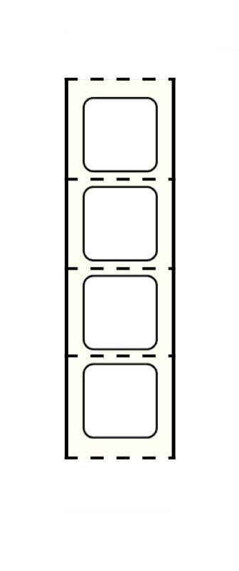 Medical Labels - Stainershield Direct Thermal Printer Label , 3" Core, 7/8" x 7/8"