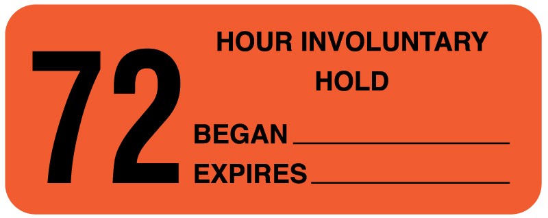 Medical Labels - Voluntary Hold Label, 2-1/4" x 7/8"