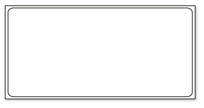 Medical Labels - Thermal Transfer Printer Label, 1" Core, 2" x 1"