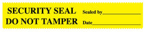 Medical Labels - Tamper Evident Strip, 7-1/4" x 1-3/8"