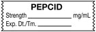 Medical Labels - Anesthesia Tape, Pepcid mg/mL, 1-1/2" x 1/2"
