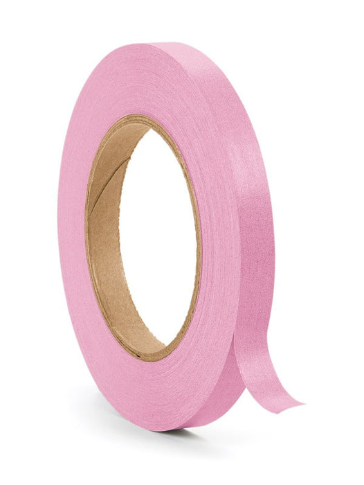 Medical Labels - Rose Colored Paper Tape, 2160" x 1/2"