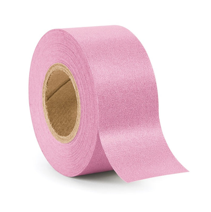 Medical Labels - Rose Colored Paper Tape, 500" x 1"
