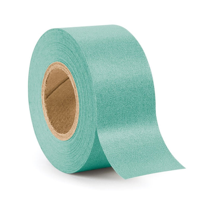 Medical Labels - Aqua Colored Paper Tape, 1" x 500"