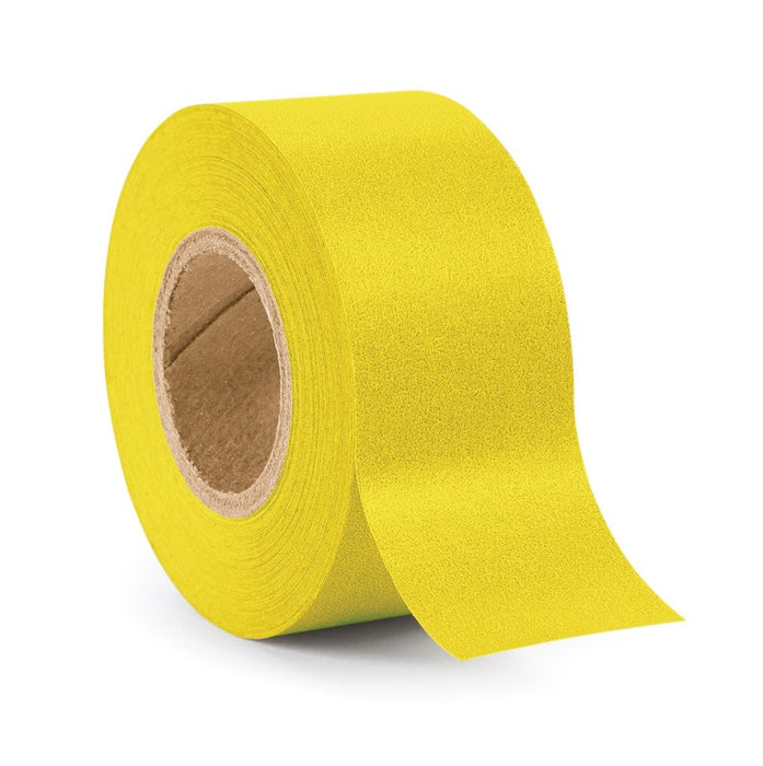 Medical Labels - Yellow Colored Paper Tape, 500" x 1"