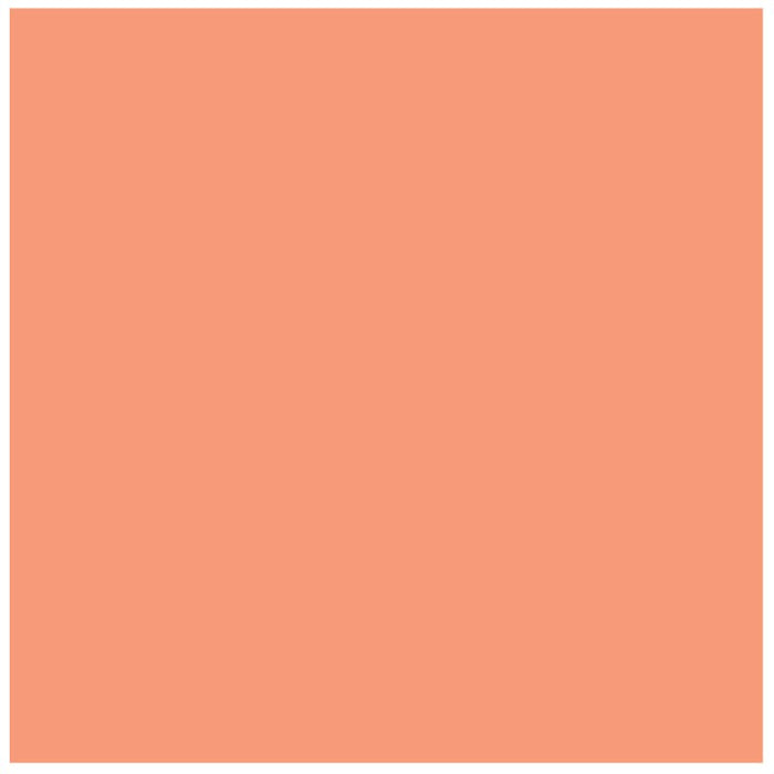 Medical Labels - Salmon Colored Paper Tape, 1" x 500"