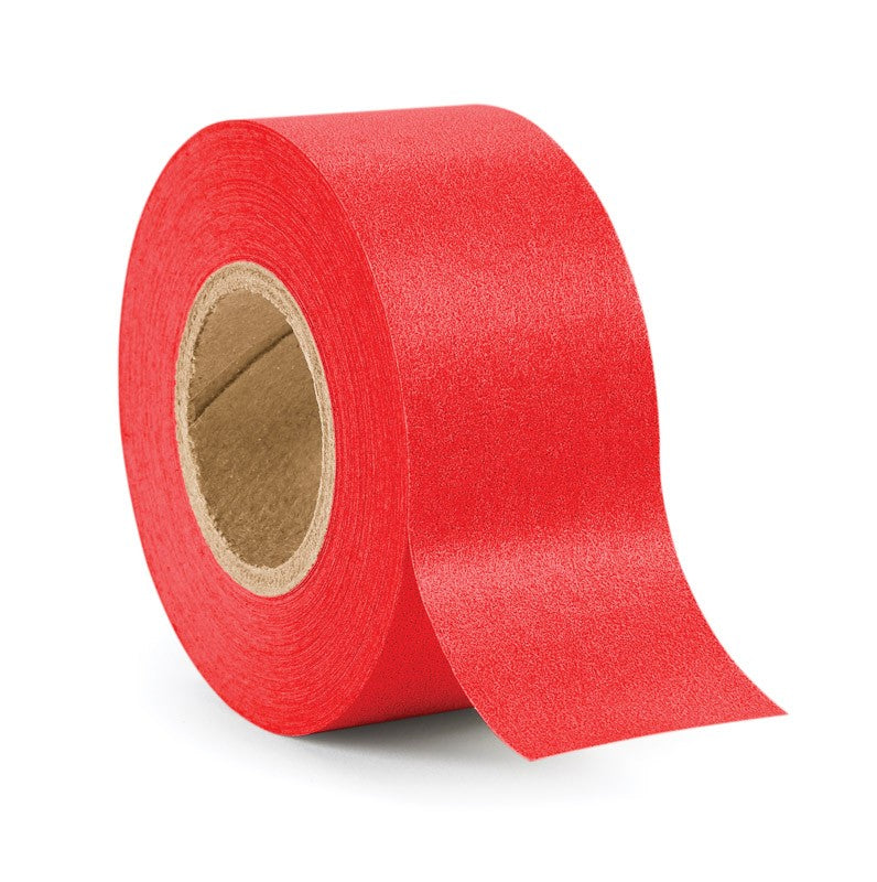 Medical Labels - Red Blank Tape 1 1/2" X 500"