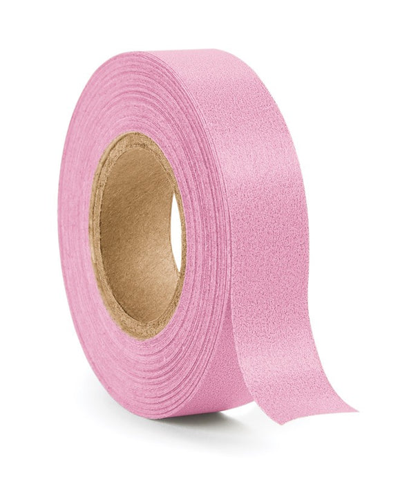 Medical Labels - Rose Colored Paper Tape, 500" x 3/4"
