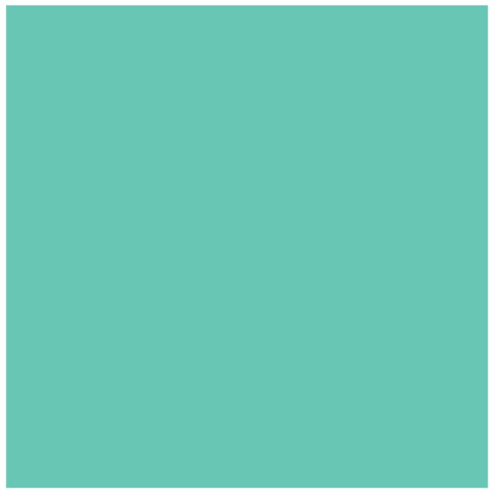 Medical Labels - Aqua Colored Paper Tape, 3/4" x 500"