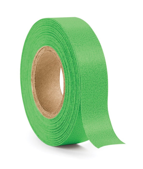 Medical Labels - Green Colored Paper Tape, 500" x 3/4"