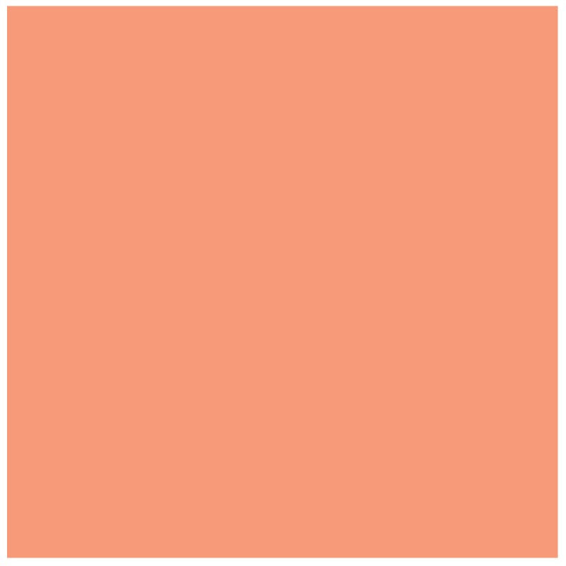 Medical Labels - Salmon Colored Paper Tape, 3/4" x 500"