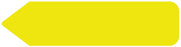 Medical Labels - UniArrow Flag, 2-1/4" x 9/16"
