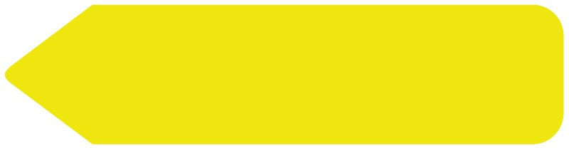 Medical Labels - UniArrow Flag, 2-1/4" x 9/16"