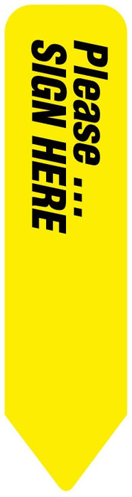 Medical Labels - UniArrow Flag, 2-1/4" x 9/16"