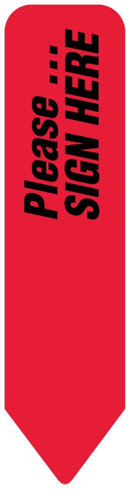 Medical Labels - UniArrow Flag, 2-1/4" x 9/16"