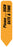 Medical Labels - UniArrow Flag, 9/16" x 2-1/4"