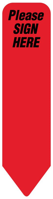 Medical Labels - UniArrow Flag, 2-1/4" x 9/16"