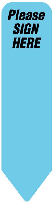 Medical Labels - UniArrow Flag, 2-1/4" x 9/16"