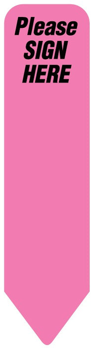 Medical Labels - UniArrow Flag, 2-1/4" x 9/16"