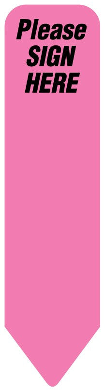 Medical Labels - UniArrow Flag, 2-1/4" x 9/16"