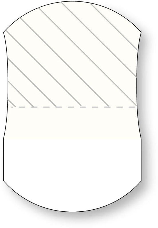 Medical Labels - UniTab, 1-7/16" x 15/16"