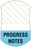 Medical Labels - Message UniTab Flag, 1-7/16" x 15/16"