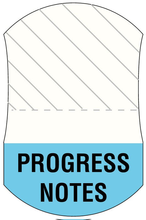 Medical Labels - Message UniTab Flag, 1-7/16" x 15/16"