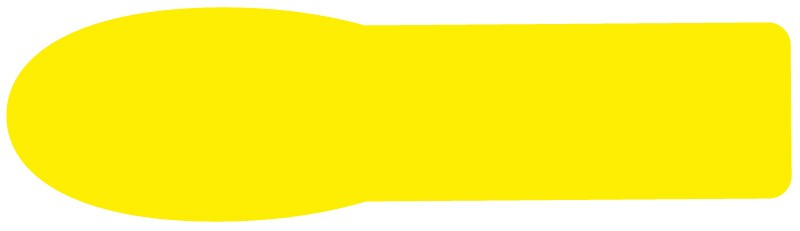 Medical Labels - Extra Large UniFlag, 2-1/4" x 5/8"