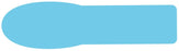 Medical Labels - Extra Large UniFlag, 2-1/4" x 5/8"