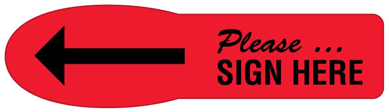 Medical Labels - Extra Large UniFlag, 2-1/4" x 5/8"