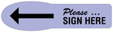 Medical Labels - Extra Large UniFlag, 2-1/4" x 5/8"
