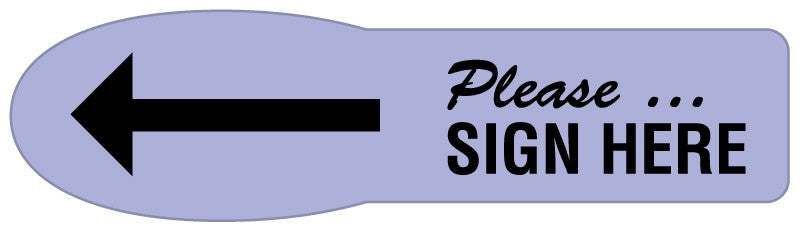 Medical Labels - Extra Large UniFlag, 2-1/4" x 5/8"