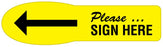 Medical Labels - Extra Large UniFlag, 2-1/4" x 5/8"