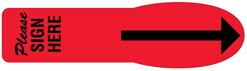 Medical Labels - Extra Large UniFlag, 2-1/4" x 5/8"