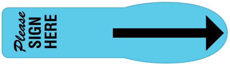 Medical Labels - Extra Large UniFlag, 2-1/4" x 5/8"