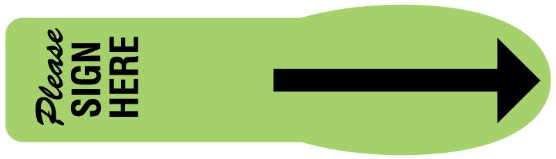 Medical Labels - Extra Large UniFlag, 2-1/4" x 5/8"
