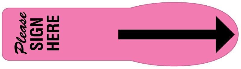 Medical Labels - Extra Large UniFlag, 2-1/4" x 5/8"