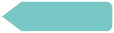 Medical Labels - UniArrow Jr. SpaceSaver Flag, 1-3/16" x 5/16"