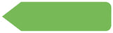 Medical Labels - UniArrow Jr. SpaceSaver Flag, 1-3/16" x 5/16"
