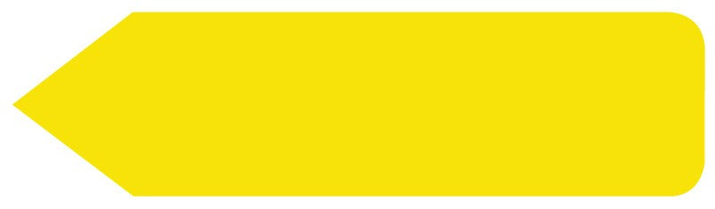 Medical Labels - UniArrow Jr. SpaceSaver Flag, 1-3/16" x 5/16"
