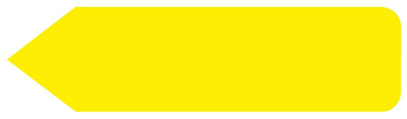 Medical Labels - UniArrow Jr. SpaceSaver Flag, 1-3/16" x 5/16"