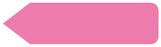 Medical Labels - UniArrow Jr. SpaceSaver Flag, 1-3/16" x 5/16"