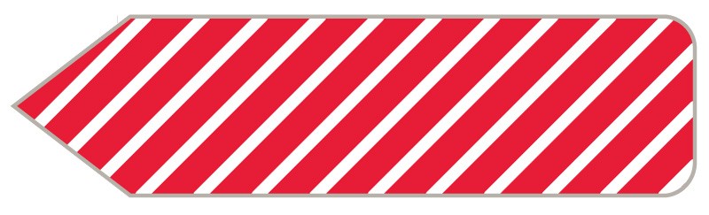 Medical Labels - UniArrow Jr Spacesaver, 1-3/16" x 5/16"