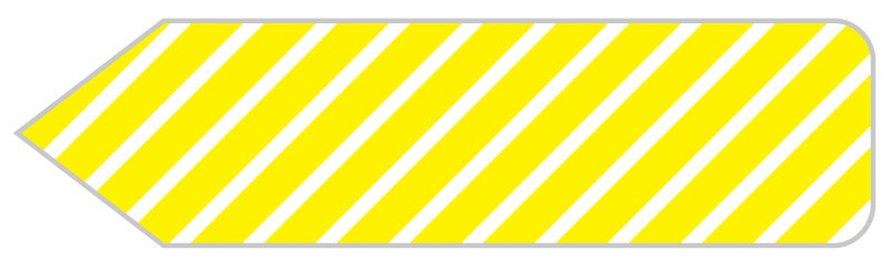 Medical Labels - UniArrow Jr Spacesaver, 1-3/16" x 5/16"
