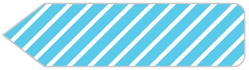Medical Labels - UniArrow Jr Spacesaver, 1-3/16" x 5/16"