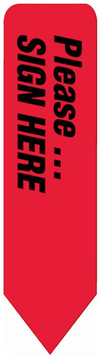 Medical Labels - UniArrow Jr. SpaceSaver Flag, 1-3/16" x 5/16"