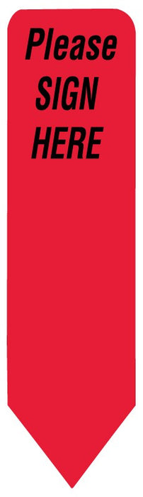 Medical Labels - UniArrow Jr. SpaceSaver Flag, 1-3/16" x 5/16"